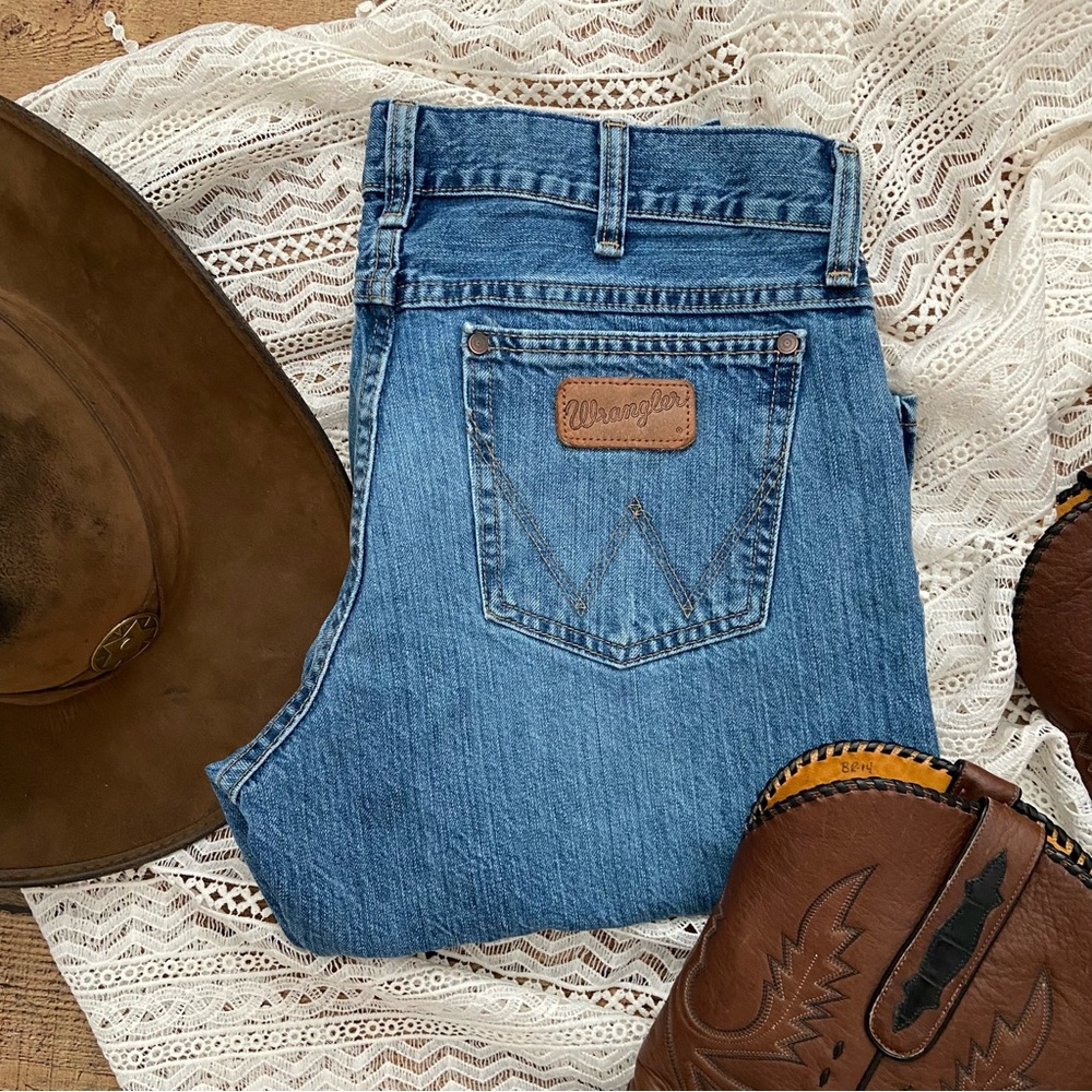 Wrangler RETRO SLIM Boot Jeans, Boot Cut MENS